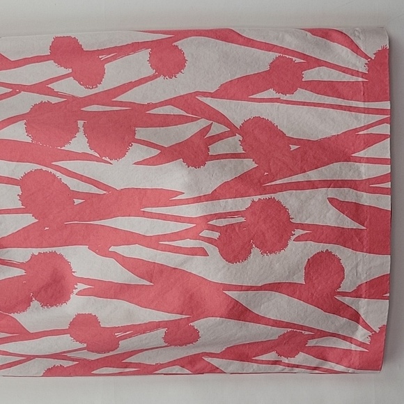 Boden Pencil Skirt Light Gray w/ Pink k Floral Print Size 6L - Picture 4 of 16